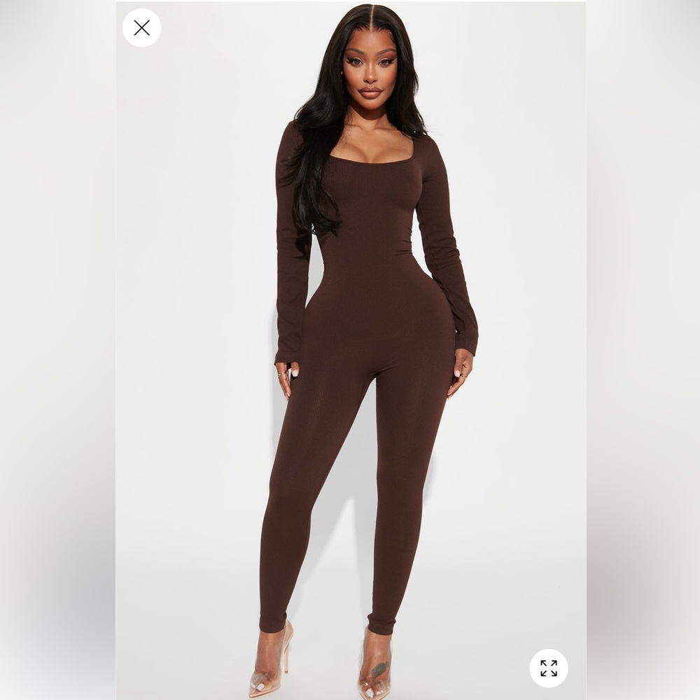 Elegant Brown Women's Jumpsuit